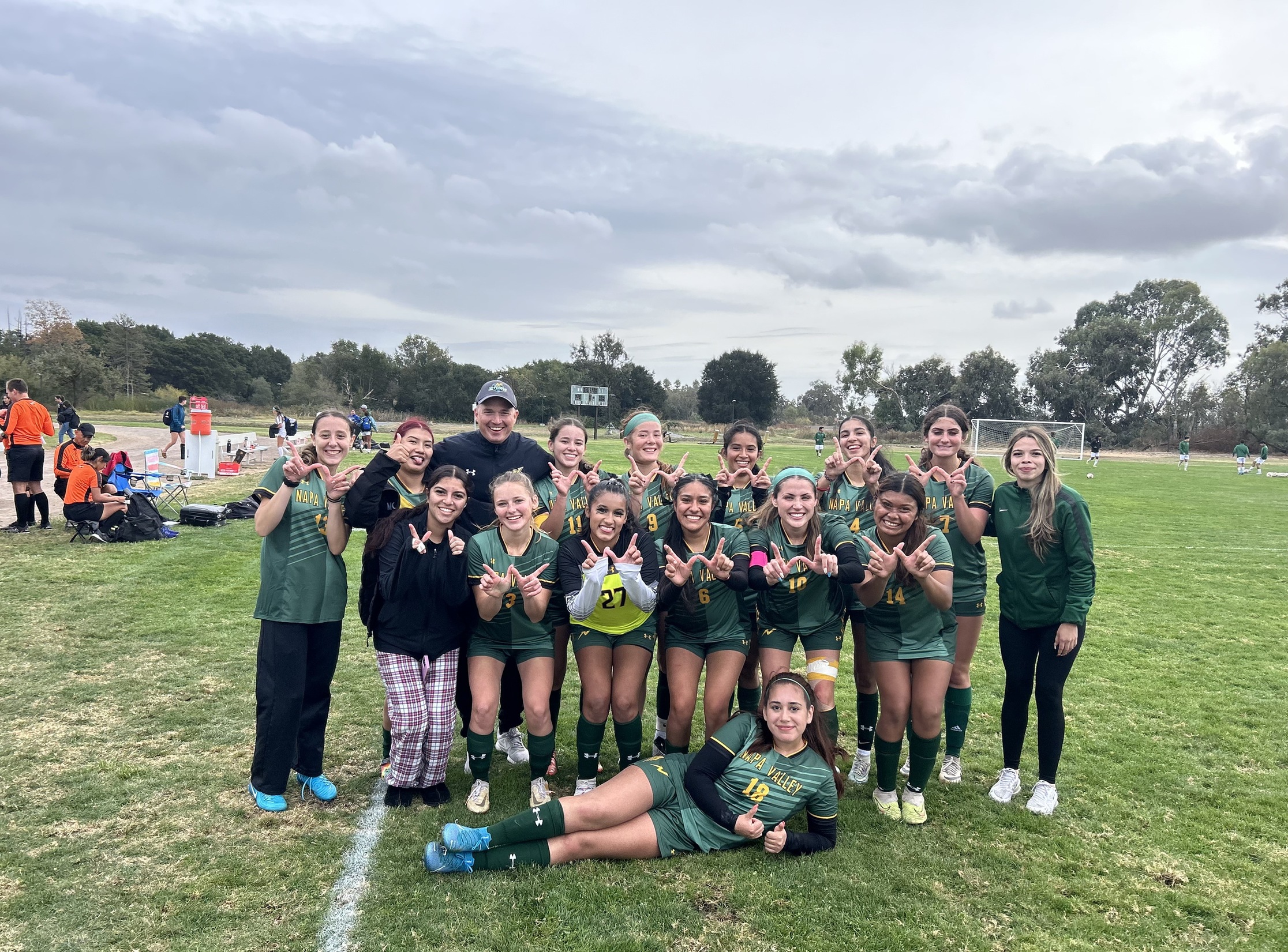 The Napa Valley College women's soccer team- Courtesy photo